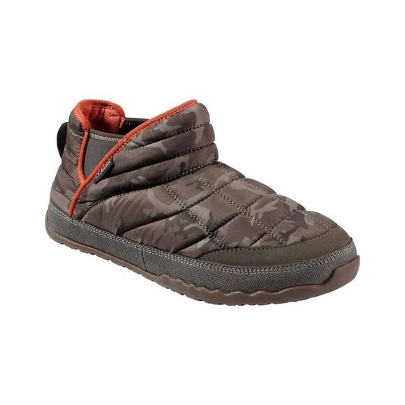 LL Bean Mountain Classic Quilted Ankle Boots II Men's 9 Loden Camo Slip On Shoes - Picture 1 of 6